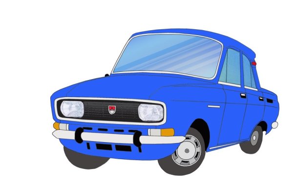 Москвич 2140 рисунок