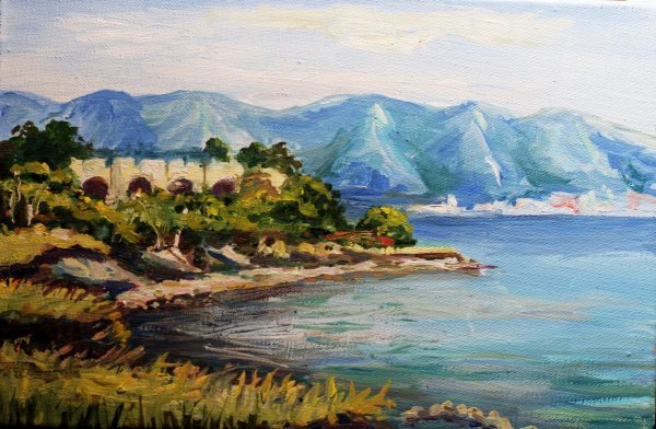 Бухта Геленджика картины