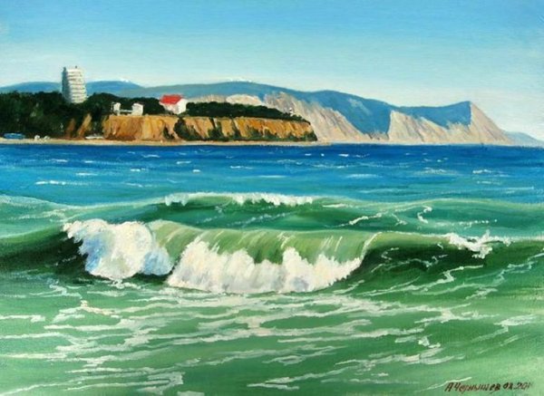 Морской пейзаж Анапа