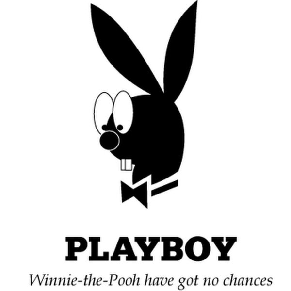 Значок плейбой тату