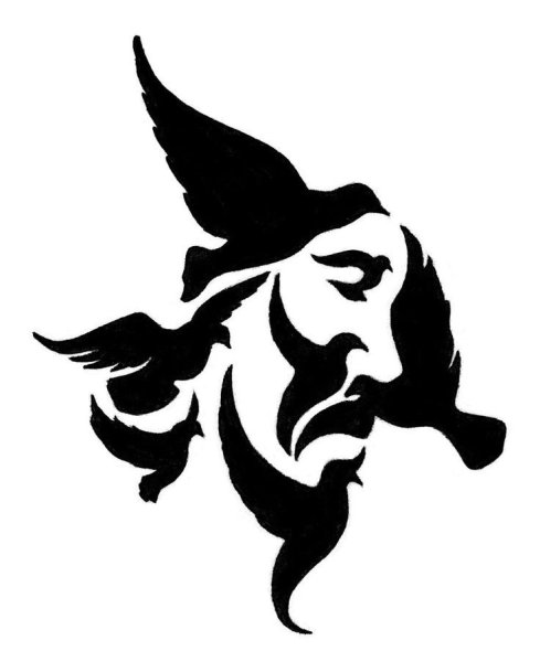 Перевёртыши силуэт