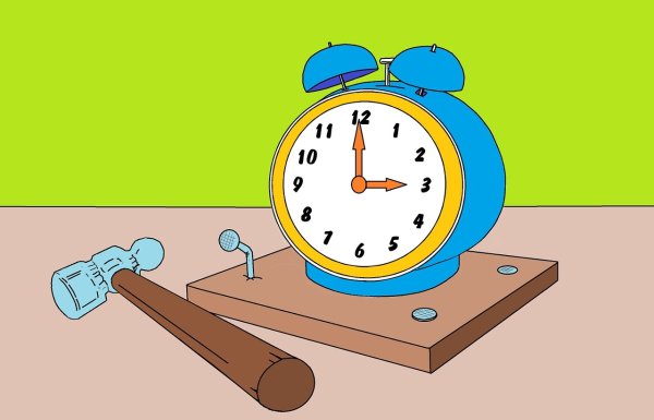 Рисование часов