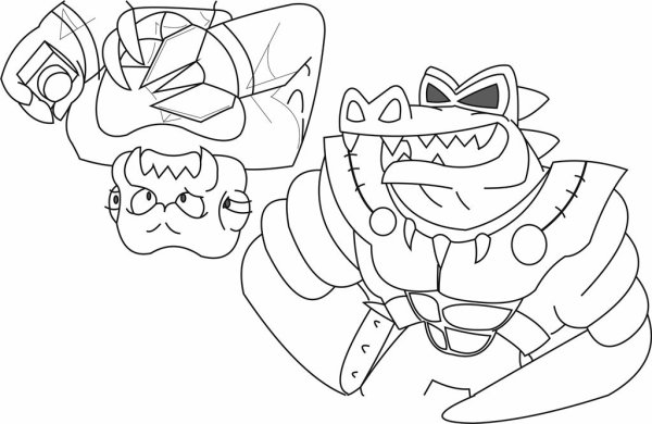 Герои гуджитсу герои гуджитсу раскраски