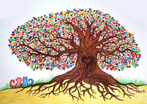 Необычные сказочные деревья