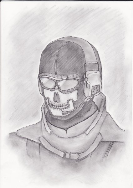 Гоуст Call of Duty mw2