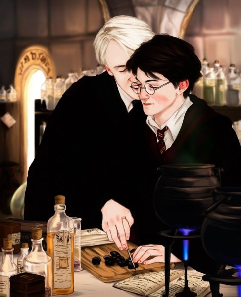 Драко и Гарри драрри