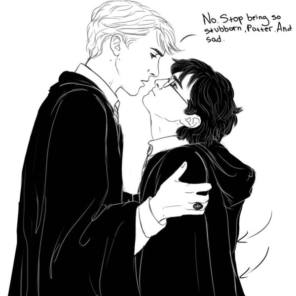 Драко Поттер и Седрик