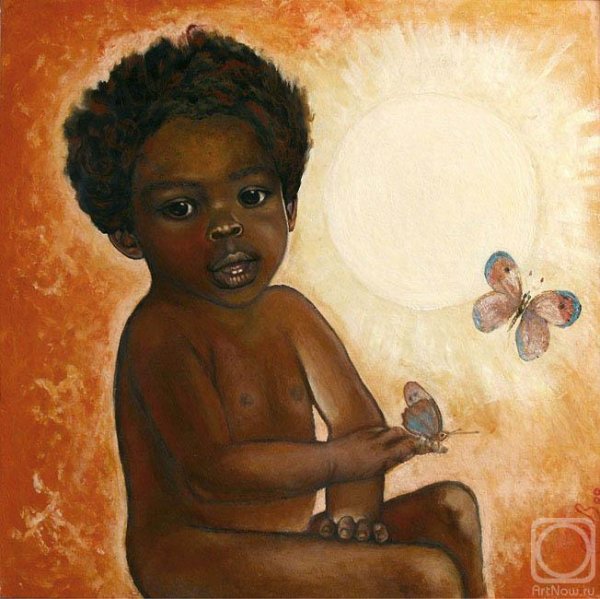 Портрет негритенка