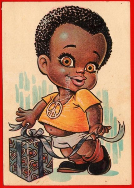 Мультяшные негритята