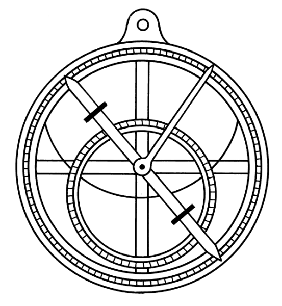 Астролябия чертеж