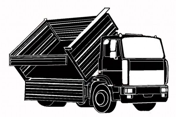 МАЗ 5335 самосвал рисунок