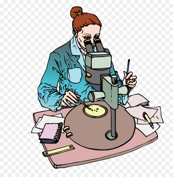 Микроскоп мультяшный