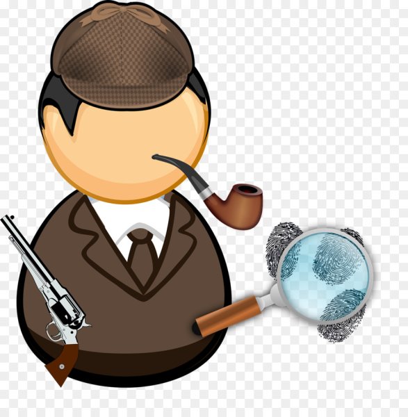 Человек с лупой