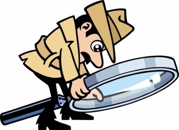 Детектив идет по следу следы