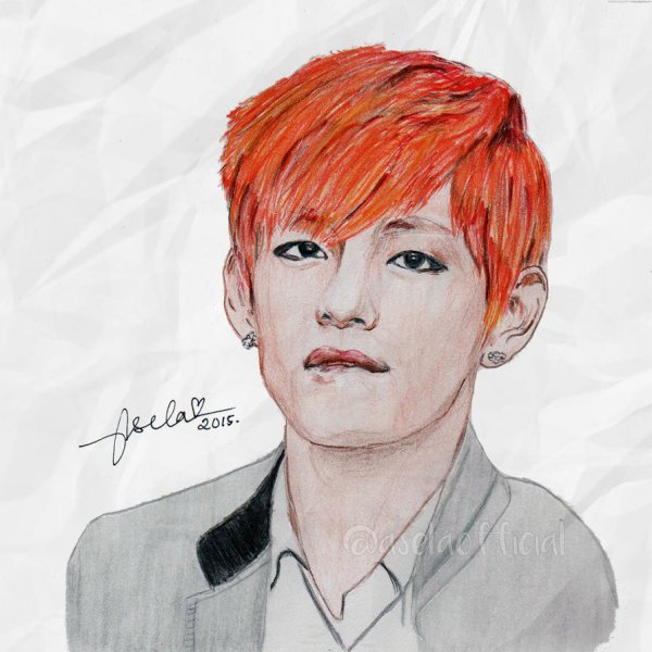 Нарисовны участник БТС