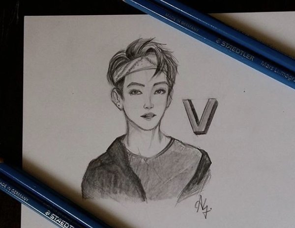 Как уметь рисовать БТС