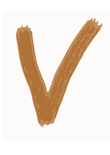 Пикча с буквой v нарисованной