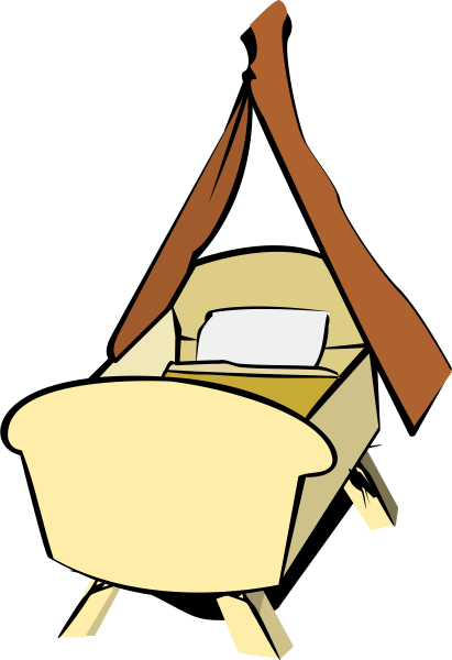 Нарисовать колыбель