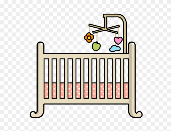 Колыбель раскраска для детей