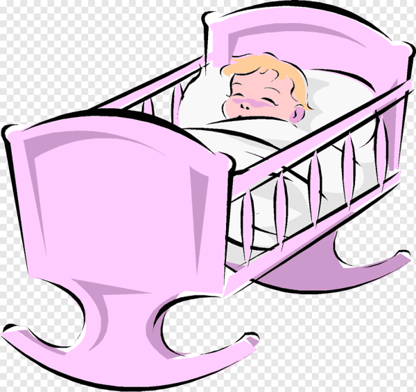 Детская кроватка рисунок