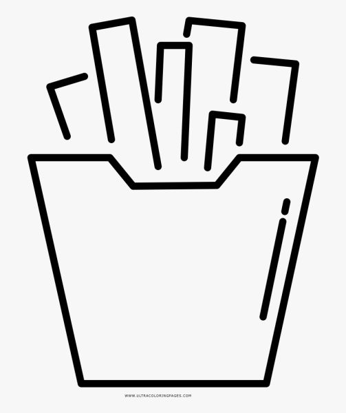 Картошка фри контур