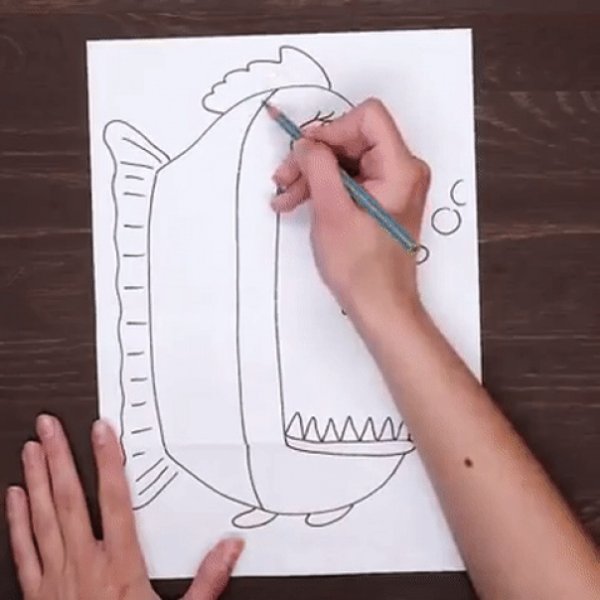 Раскладывающиеся рисунки