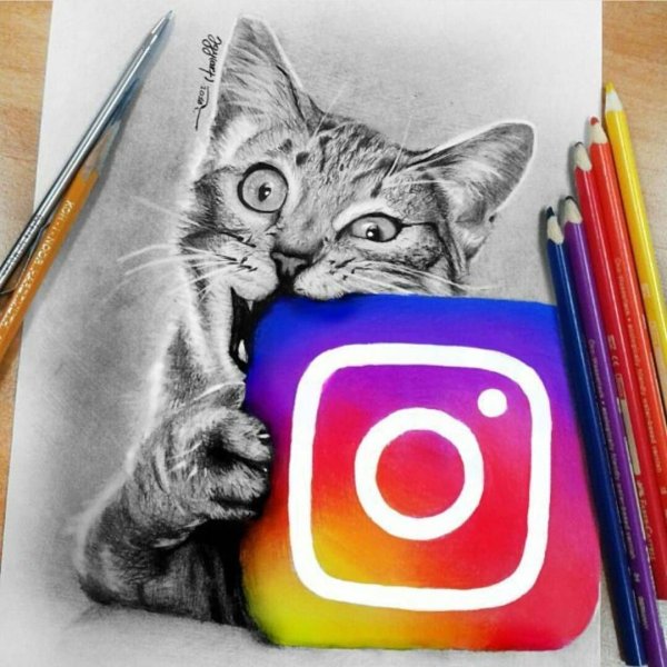Рисунки для инстаграмма