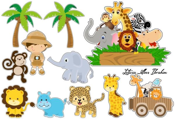 Топперы в стиле сафари