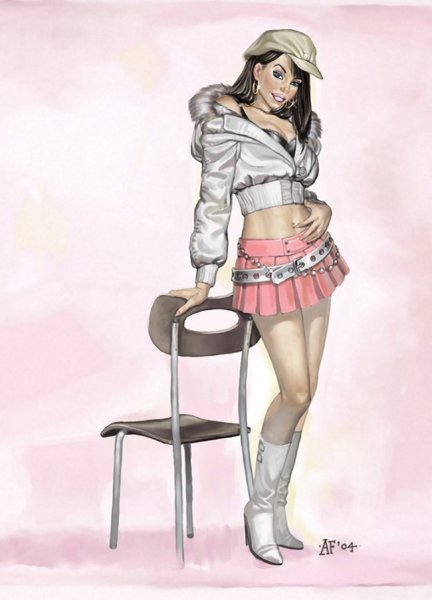 Мультяшные телочки