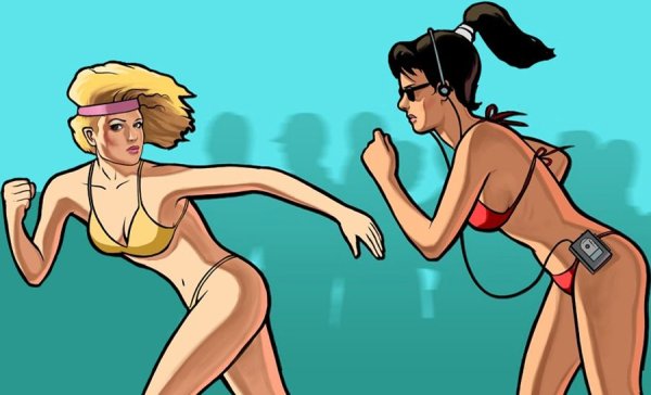 Секси векторные девушки