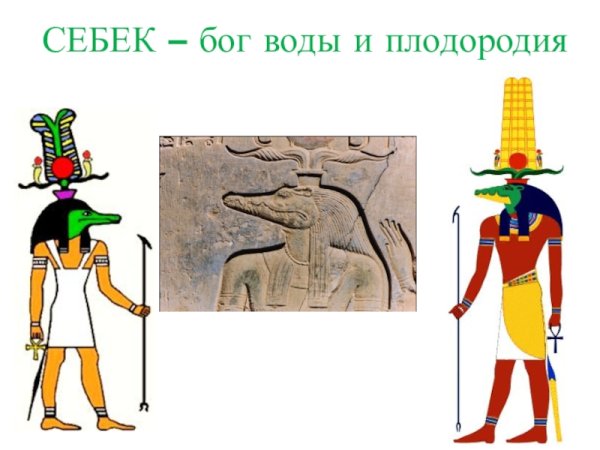Себек в древнем Египте