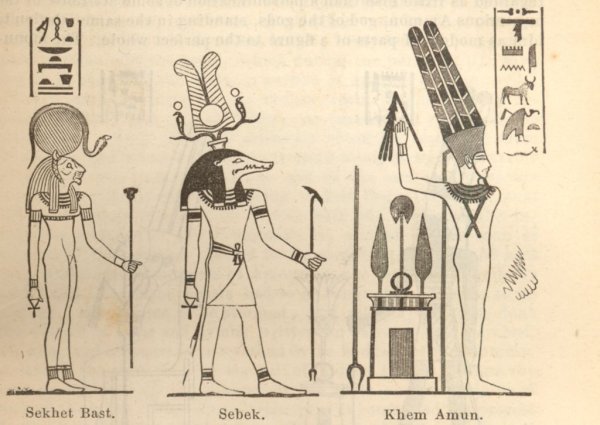 Боги древнего Египта ра Себек тот