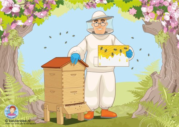 Дети на пасеке