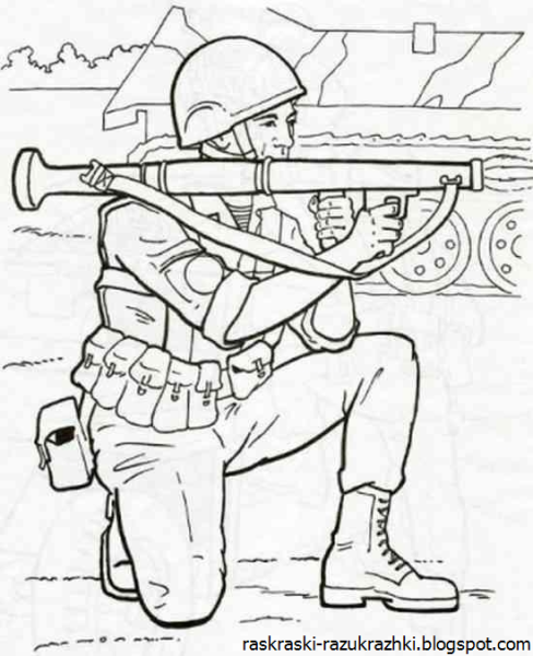 Военный человек рисунок