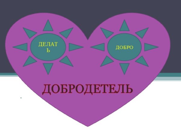 Рисунок добродетель и порок