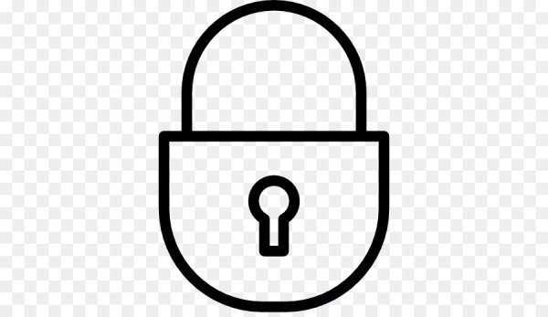 Замок навесной контур