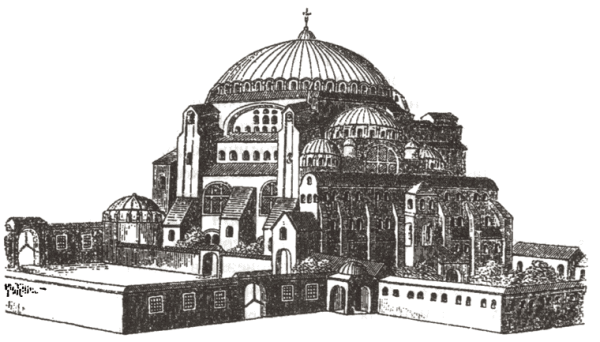 Собор Святой Софии при Юстиниане