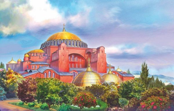 Храм Святой Софии в Византии