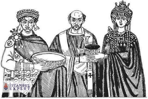 Император Юстиниан костюм