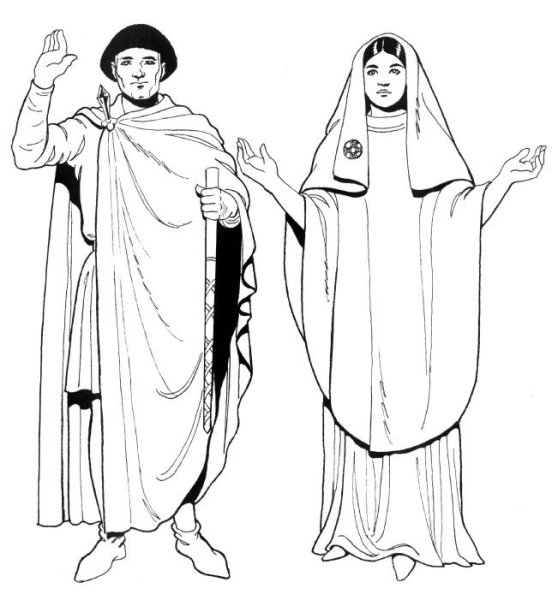 Древняя Византия одежда