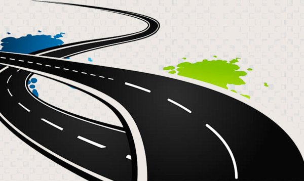 Дорога вектор