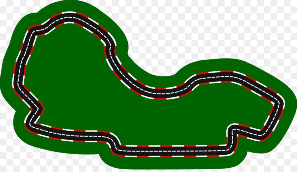 Гоночная трасса мультяшная