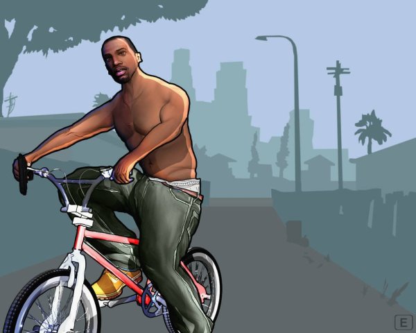 Сиджей Сан андреас арт с