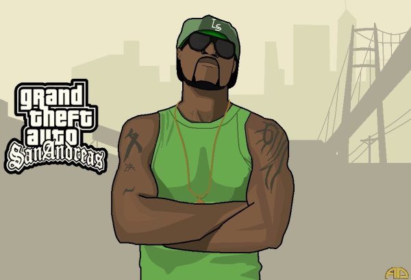 Картины ГТА Сан андреас
