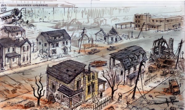 Постапокалипсис город