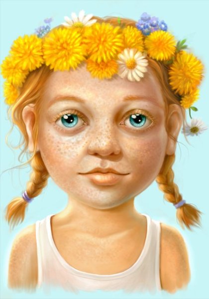 Веснушки мультяшные