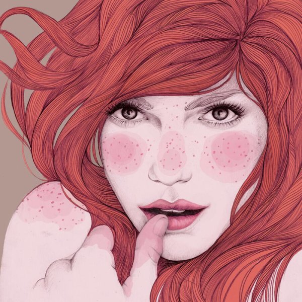 Нарисованные веснушки