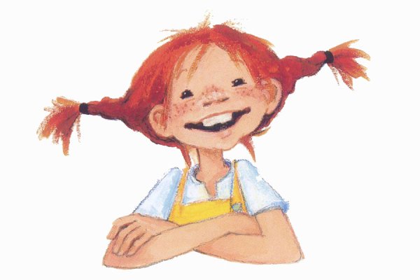 Пеппи длинный чулок с веснушками