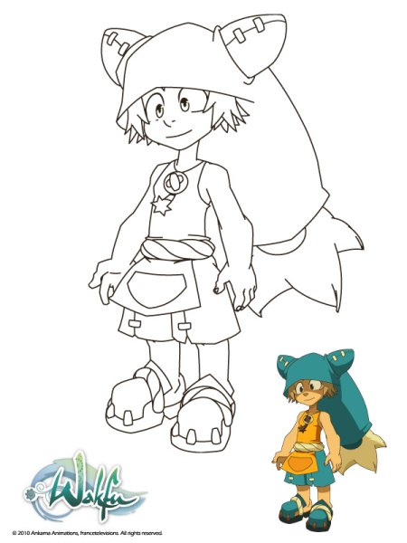 Вакфу Юго нарисовать