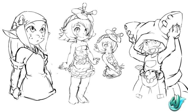 Вакфу Юго раскраска